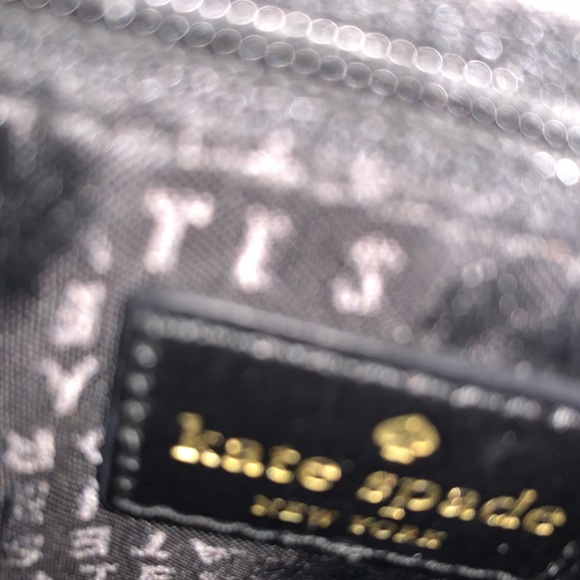 EUC kate spade Jazmin Maple Court Black Leather Purse - Picture 10 of 11